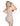 Short levanta cola 222641 beige Fajitex - short colombiano levanta cola, lateral
