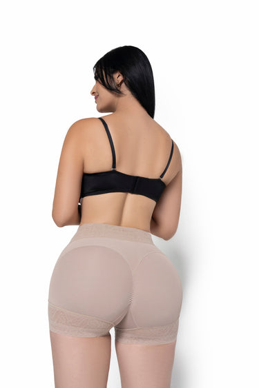 PANTY MOLDEADOR TALLE MEDIO - 024610 - BEIGE - TATIANA - VISTA DE ESPALDA