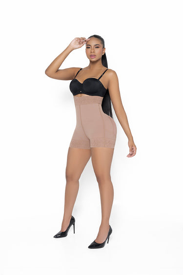 SHORT EXTRA CORTO TALLE ALTO REF. 024940