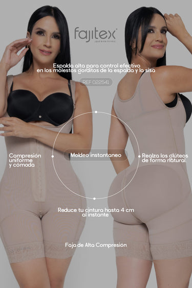 FAJA MEDIA PIERNA ESPALDA ALTA BROCHE AL CENTRO REF. 022541