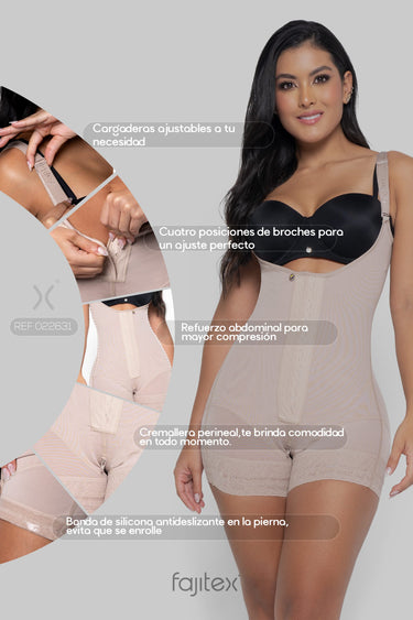 FAJA ESPALDA ALTA EXTRA CORTA REF. 022631