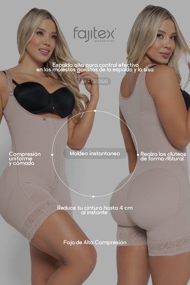 FAJA CORTA ESPALDA ALTA BROCHE CENTRO REF. 022641