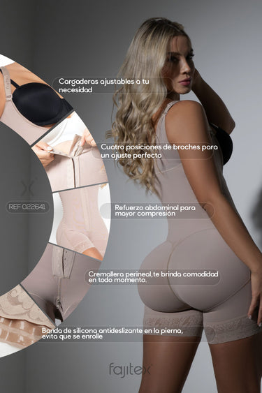 FAJA CORTA ESPALDA ALTA BROCHE CENTRO REF. 022641