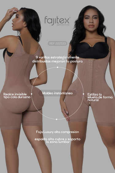 FAJA LUXURY 4 BROCHES CON VARILLAS RELOJ DE ARENA REF. 222533
