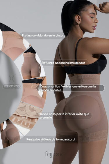 SHORT CORTO TALLE ALTO - 024650 - IMAGEN INFORMATIVA