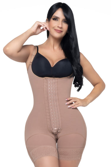 FAJA SHORT MEDIA PIERNA CUATRO BROCHES REF. 022531