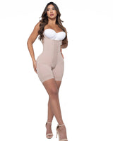 Faja post quirúrgica 022536 beige Fajitex - faja posquirúrgica colombiana, ángulo 3