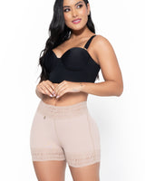 Cinturilla 024670 beige Fajitex - cinturilla reductora colombiana, vista frontal