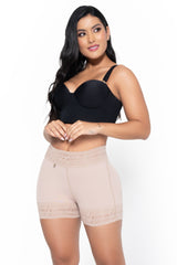 Cinturilla 024670 beige Fajitex - cinturilla reductora colombiana, vista frontal