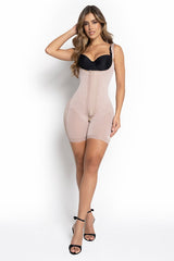 Faja moldeadora 222533 beige Fajitex - faja colombiana reductora media pierna