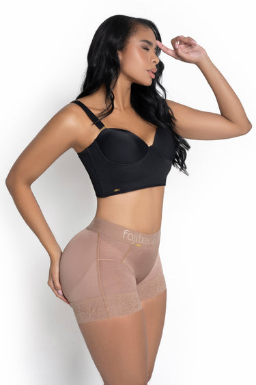 Short luxury Push Up Invisible Talle Bajo con Transparencias Ref. 224640