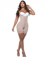 Faja Marilyn 22531 beige Fajitex - faja colombiana moldeadora con modelo