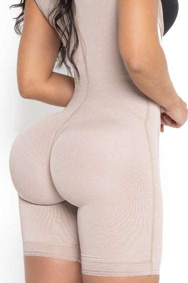 Faja luxury media pierna, espalda alta Ref. 502536