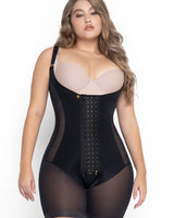 Faja luxury Fajitex 502536 negra - faja moldeadora premium, vista frontal