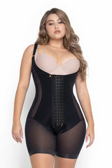 Faja luxury Fajitex 502536 negra - faja moldeadora premium, vista frontal
