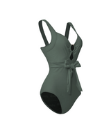 Vestido de baño con herraje y ojaletes , 528023 - Fajas Fajitex