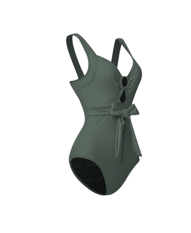 Vestido de baño con herraje y ojaletes , 528023 - Fajas Fajitex