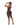 Faja hasta la rodilla broche centro espalda alta - 022841 - Chocolate - Vista Espalda