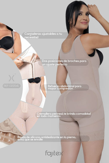 FAJA MEDIA PIERNA ESPALDA ALTA BROCHE AL CENTRO REF. 022541