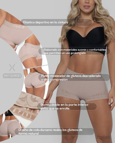 PANTY MOLDEADOR DESCADERADO REF. 024630