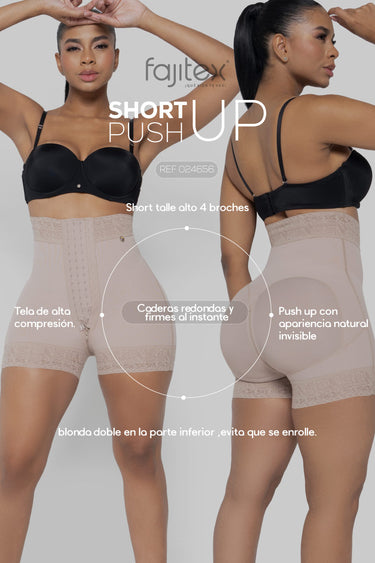 SHORT CORTO TALLE ALTO 4 BROCHES - 024656 - IMAGEN INFORMATIVA 2