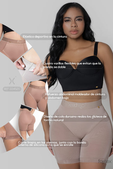 SHORT LUXURY MEDIA PIERNA TALLE MEDIO REF. 224520