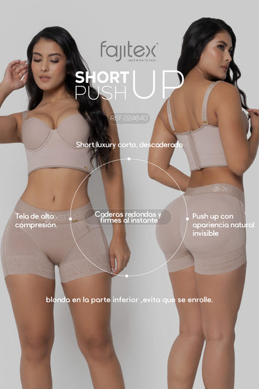 SHORT LUXURY  CORTO DESCADERADO REF. 224640