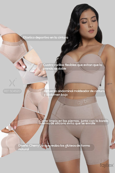 SHORT LUXURY MEDIA PIERNA TALLE MEDIO REF. 504520